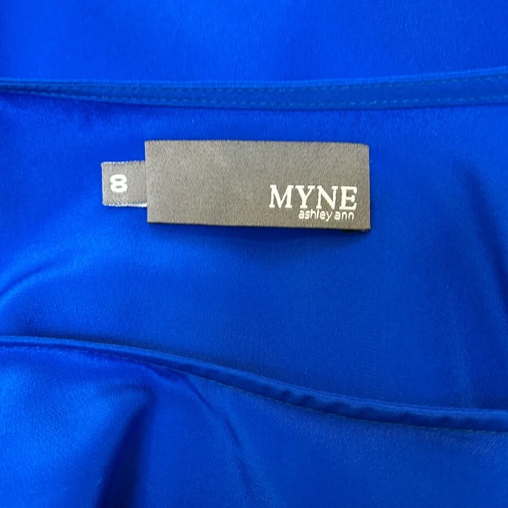 MYNE Ashley Ann Women's Silk  Pullover Top-Size 8  NWOT
